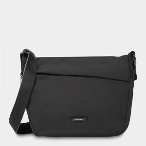 Hedgren Gravity Ženski Torba Crossbody Črne | QHQ7072SQ