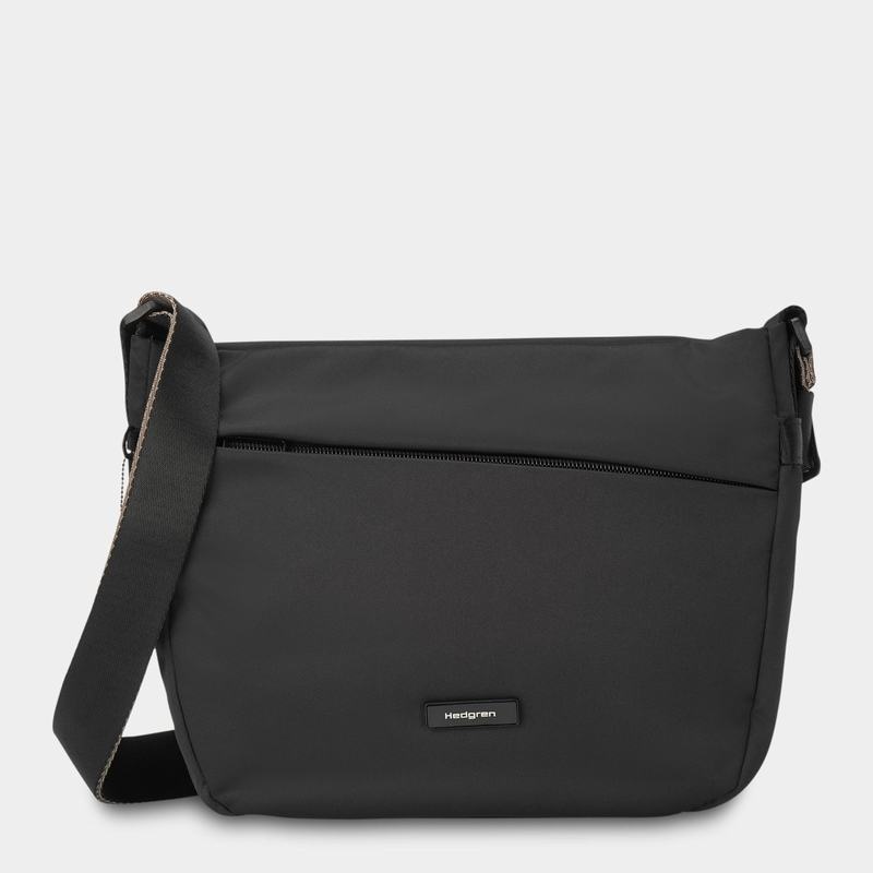 Hedgren Gravity Ženski Torba Crossbody Črne | QHQ7072SQ