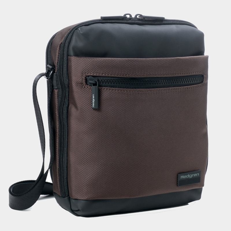 Hedgren Inc Vertical Ženski Torba Crossbody Rjave Črne | XZA6578OG