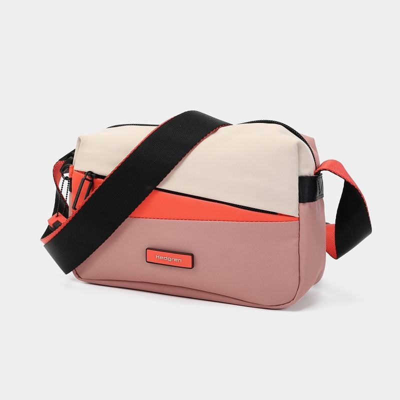 Hedgren Neutron Small Ženski Torba Crossbody Roza Oranžne | RRA2517MD