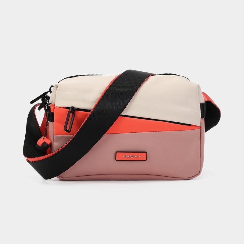 Hedgren Neutron Small Ženski Torba Crossbody Roza Oranžne | RRA2517MD